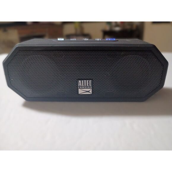 Altec Lansing Jacket H20 4 Black Portable Rugged Floating Bluetooth Speaker - Picture 1 of 12